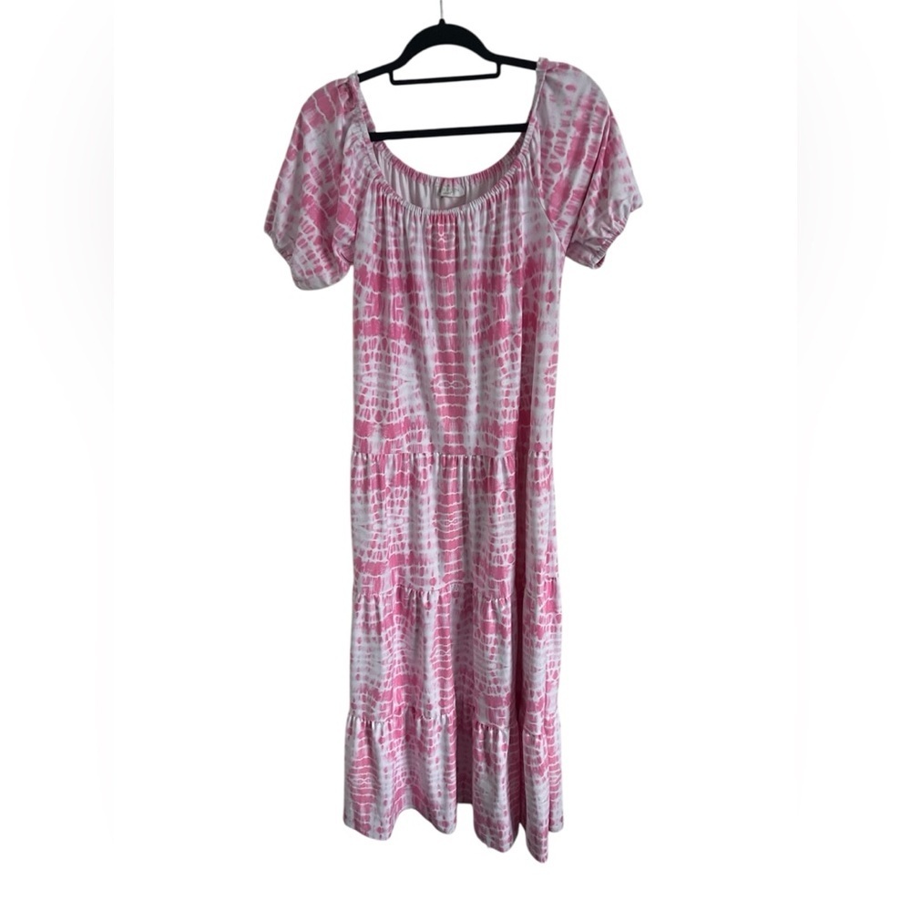 Smith & Quinn Pink Tie Dye Dress, size small
